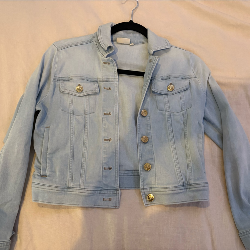 Spartina 449 Leah Denim Jacket Grove Wash